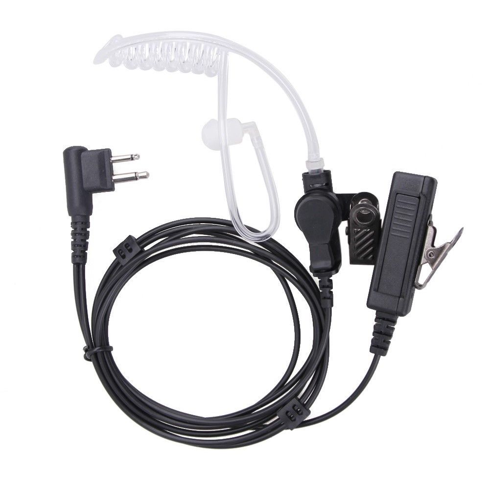 2 wire earpiece for Motorola two way radio PRO3150 GP2000 GP88 GP88S GP3188 PR1500 SP21 SP10 P110 P1225 RLN5318A